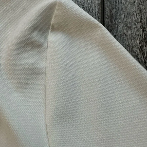 🍋 Lululemon Men’s White 3/4 Zip Up Short Sleeve White Shirt - L - Picture 11 of 11